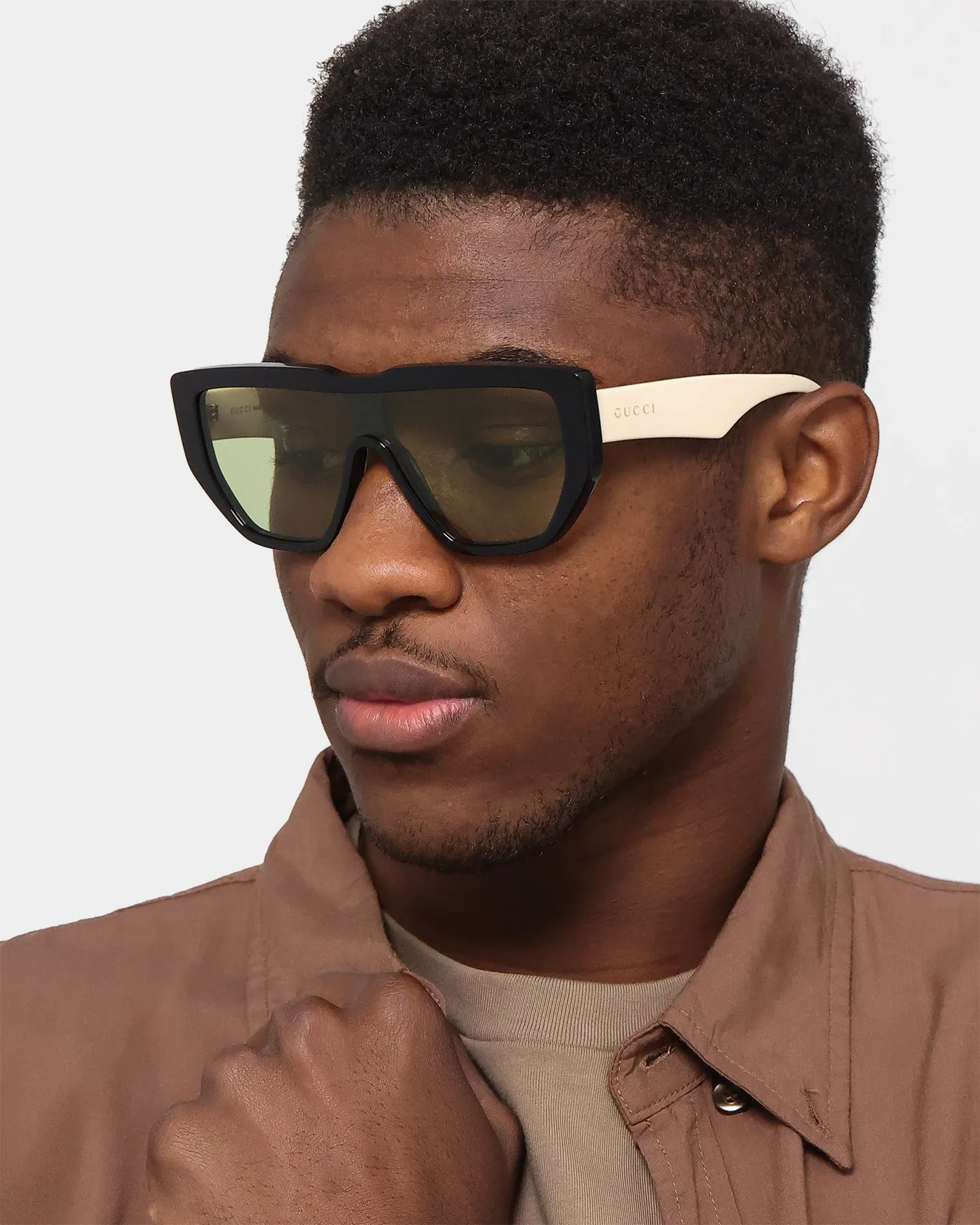 Gucci GG0997S-001 Black/White/Green