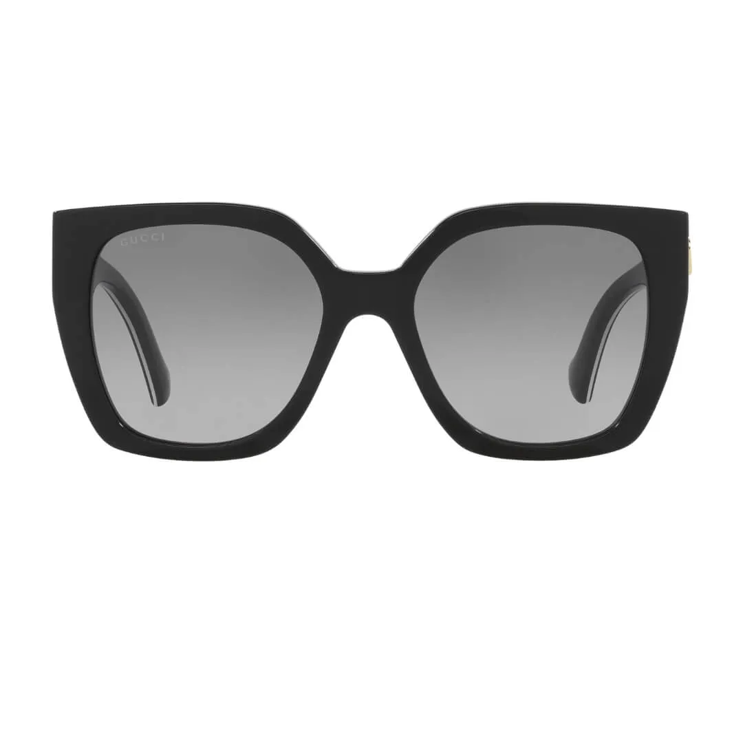 Gucci GG1300S 004 Women’s Sunglasses - Black Frame, Grey Lenses