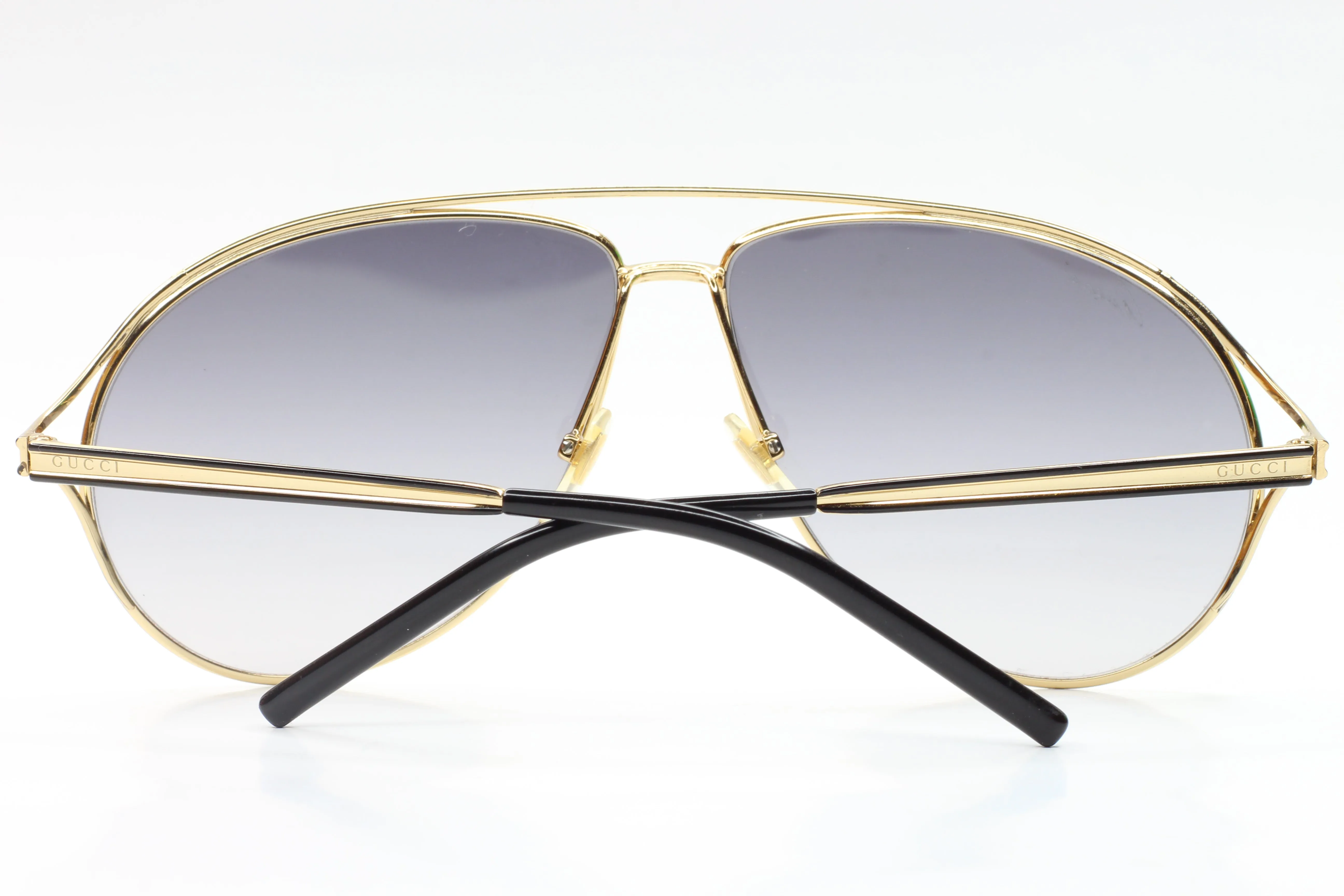 Gucci GG4216S KSYEU Gold Aviator Italy Luxury Sunglasses