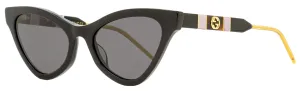 Gucci Women's Cateye Sunglasses GG0597S 001 Black 55mm