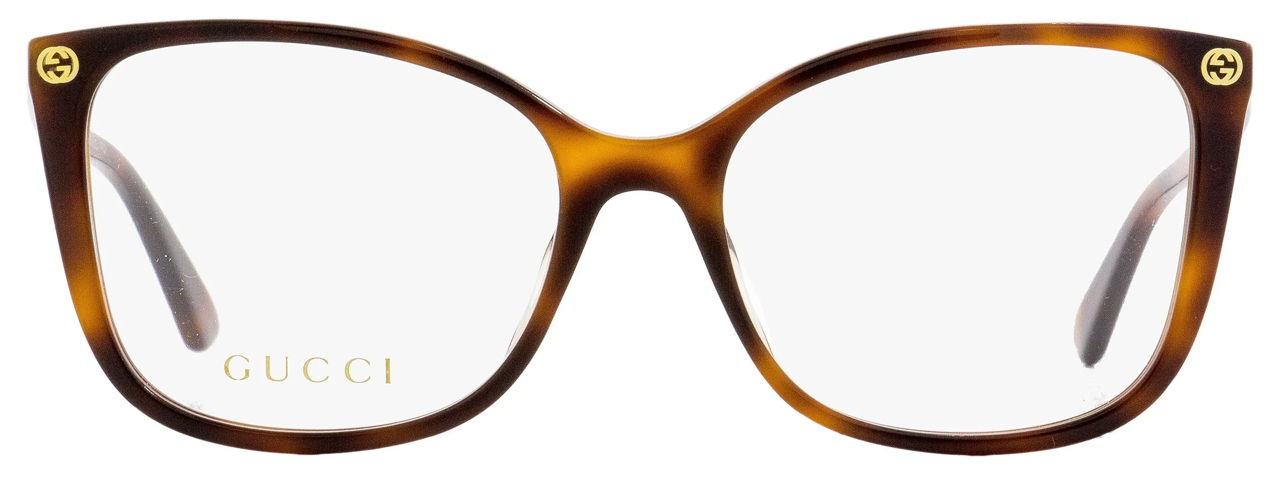 Gucci Women's  Eyeglasses GG0026O 002 Havana 53mm