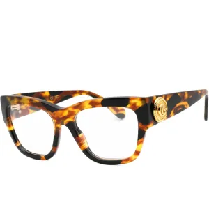 Gucci Women's Eyeglasses - Havana Cat Eye Full Rim Plastic Frame | GG1410O 002