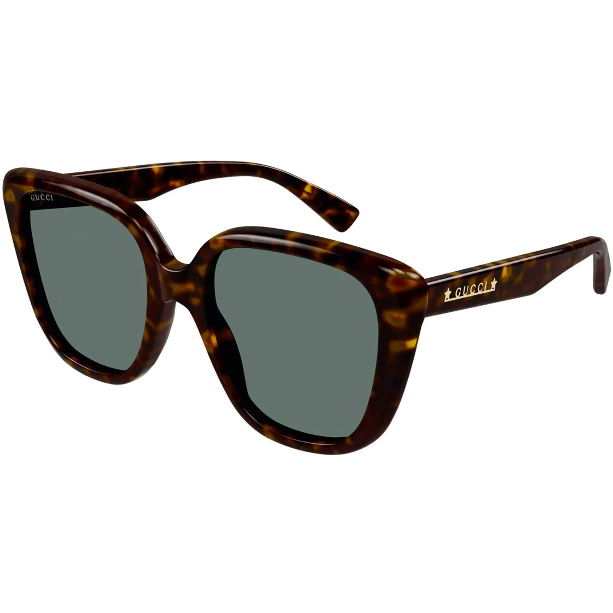 Gucci Women's Sunglasses - Full Rim Havana Acetate Cat Eye Shape Frame | GG1169S 003