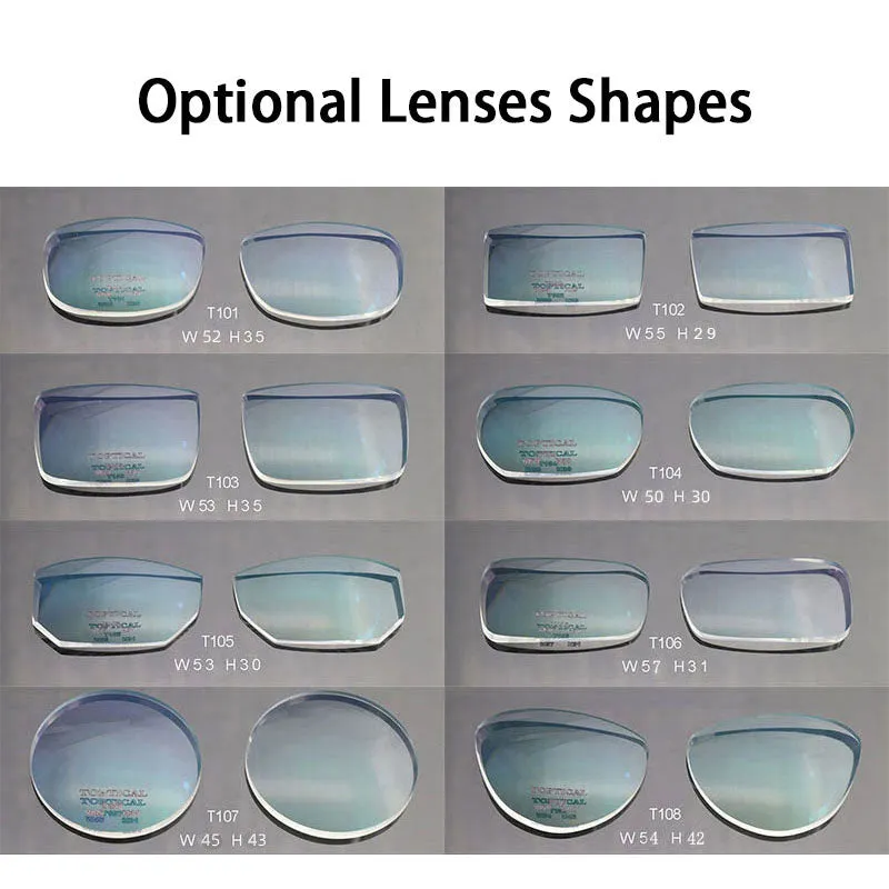 Handoer Men's Rimless Customized Lens Shape Titanium Eyeglasses 99219