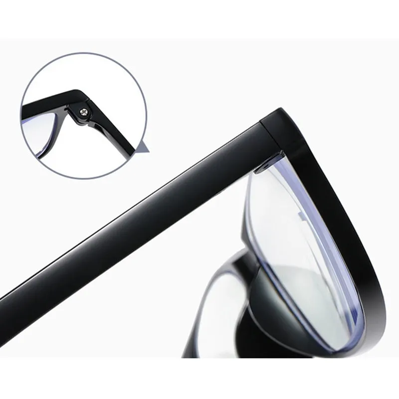 Handoer Unisex Full Rim Square Acetate Hyperopic Reading Glasses 805/806
