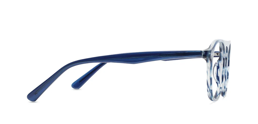 Happster Sun On Unisex Eyeglasses Full_frame Pilot Large 52 Acetate SM SW2323