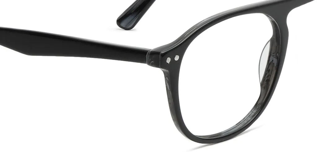 Happster Sun On Unisex Eyeglasses Full_frame Pilot Large 52 Acetate SM SW2323