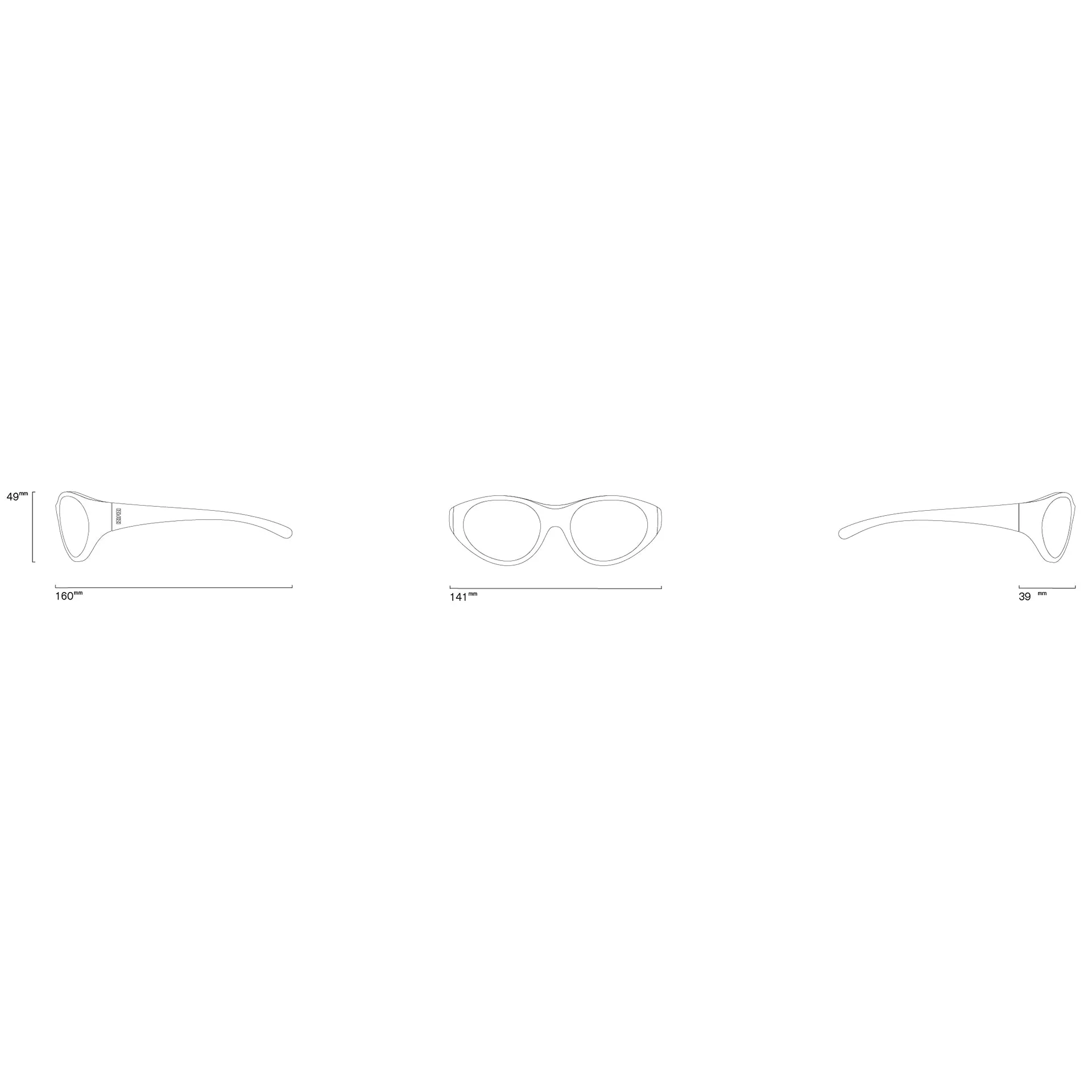 Hazel Horizon Polarized Sunglasses by Izipizi