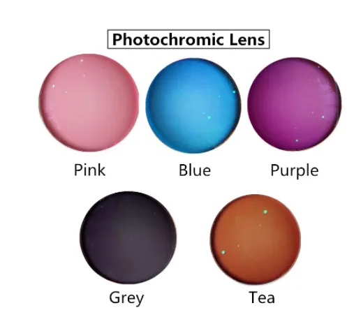 Hdcrafter Aspheric Anti Blue Single Vision Photochromic Polycarbonate Lenses