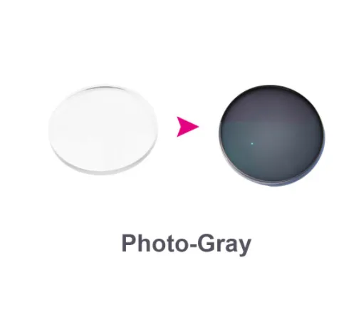 Hdcrafter Aspheric Anti Blue Single Vision Photochromic Polycarbonate Lenses