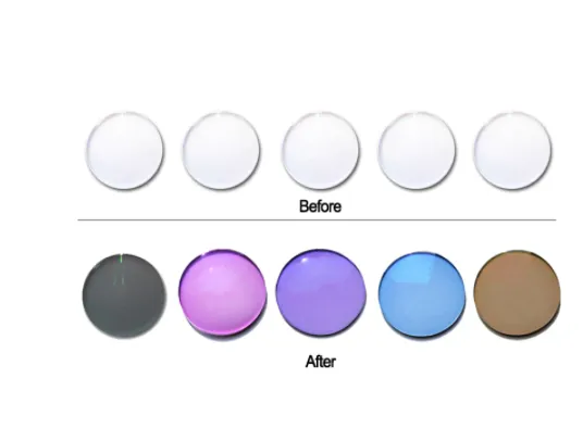 Hdcrafter Aspheric Anti Blue Single Vision Photochromic Polycarbonate Lenses