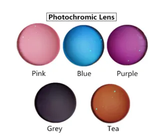 Hdcrafter Aspheric Anti Blue Single Vision Photochromic Polycarbonate Lenses