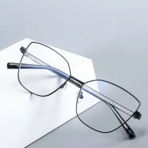 Hdcrafter Women's Full Rim Cat Eye Titanium Frame Eyeglasses 3002