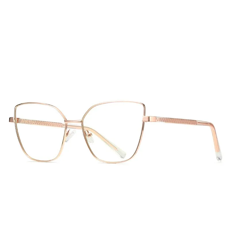 Hdcrafter Women's Full Rim Cat Eye Titanium Frame Eyeglasses 3002