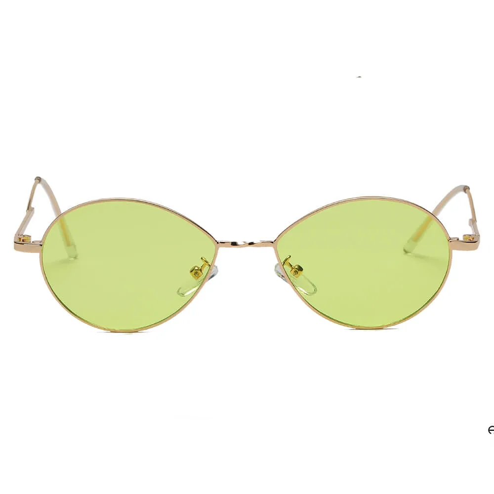 HICKORY | Small Retro Vintage Metal Round Sunglasses