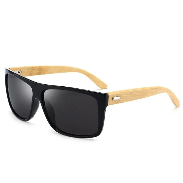 High Quality Wood Sunglasses Men Polarized UV400