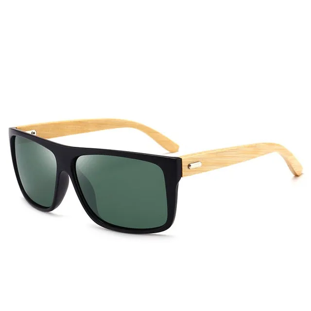 High Quality Wood Sunglasses Men Polarized UV400