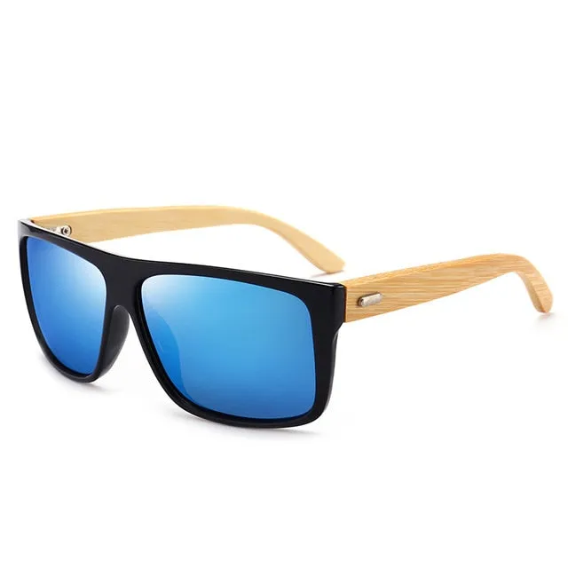 High Quality Wood Sunglasses Men Polarized UV400