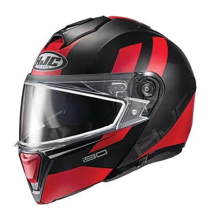 HJC i90 Modular Snow Helmet Dual Lens Syrex Graphic MC1SF