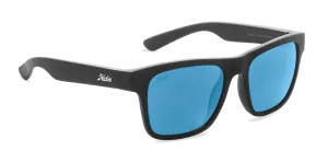 Hobie Eyewear Coastal Float Satin Black Frame With Cobalt Mirror Lens