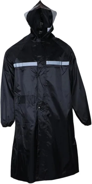 Hooded Raincoat XL Water Resistant Rain Coat for Commuting Trekking Cycling