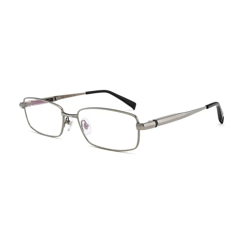 Hotochki Men's Full/Semi Rim Titanium Frame Progressive Reading Glasses 81133
