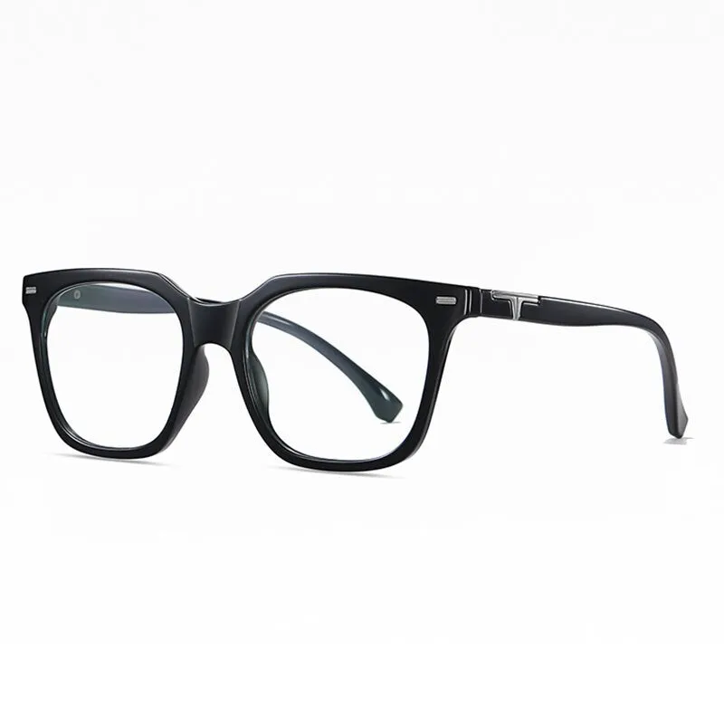 Hotochki Unisex Full Rim Big Square Tr 90 Eyeglasses St6915