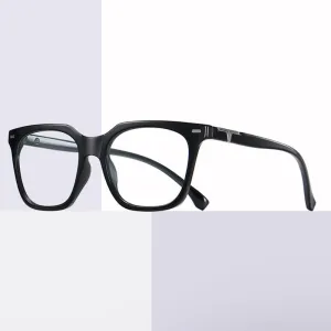 Hotochki Unisex Full Rim Big Square Tr 90 Eyeglasses St6915