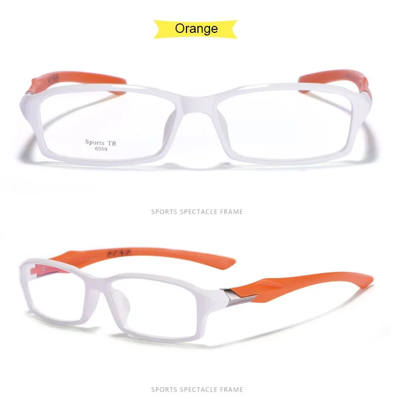 Hotochki Unisex Full Rim TR-90 Resin Frame Sport Eyeglasses 6059