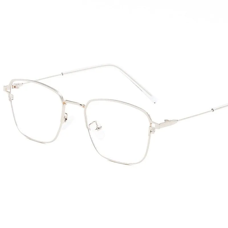 Hotony Unisex Full Rim  Square Alloy Frame Eyeglasses 5006