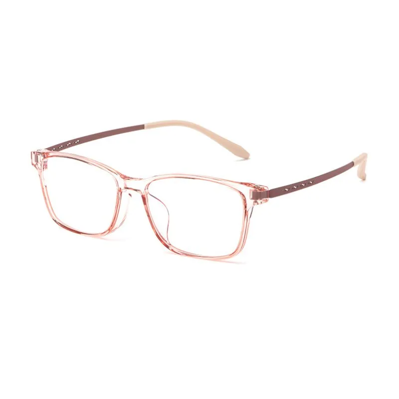 Hotony Unisex Full Rim Square Tr 90 Alloy Eyeglasses 99103T