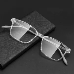 Hotony Unisex Full Rim Square Tr 90 Alloy Eyeglasses 99103T