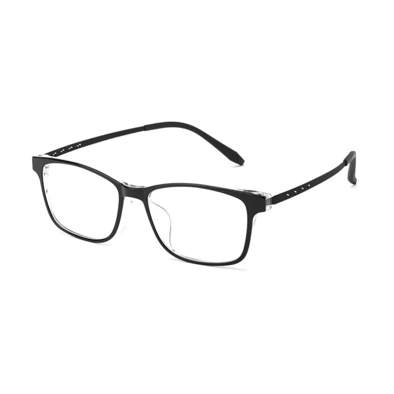 Hotony Unisex Full Rim Square Tr 90 Alloy Eyeglasses 99103T