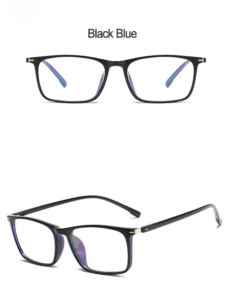 Hotony Unisex Full Rim Square TR 90 Frame Eyeglasses 11772