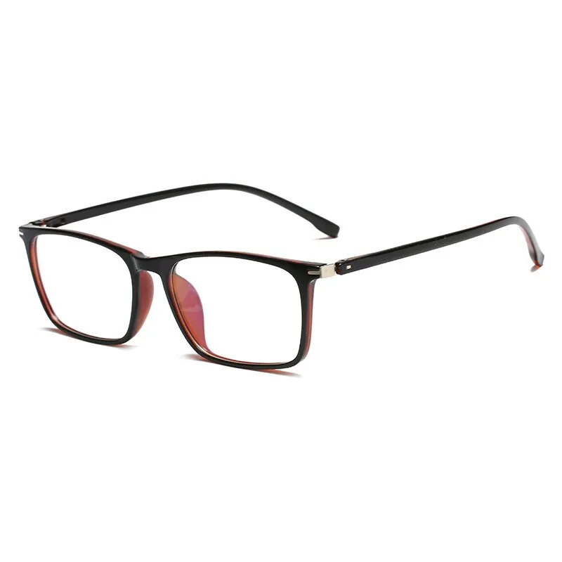 Hotony Unisex Full Rim Square TR 90 Frame Eyeglasses 11772