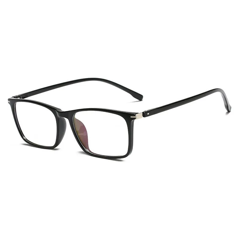 Hotony Unisex Full Rim Square TR 90 Frame Eyeglasses 11772