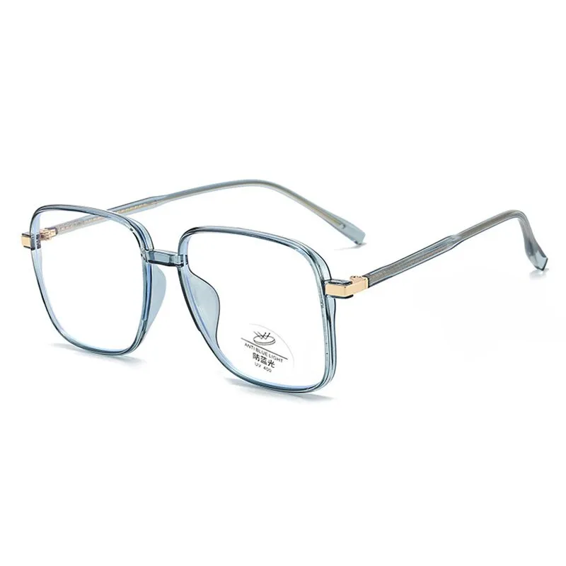 Hotony Unisex Full Rim Square TR 90 Resin Frame Eyeglasses 8877