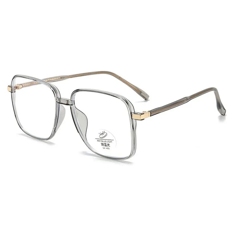 Hotony Unisex Full Rim Square TR 90 Resin Frame Eyeglasses 8877