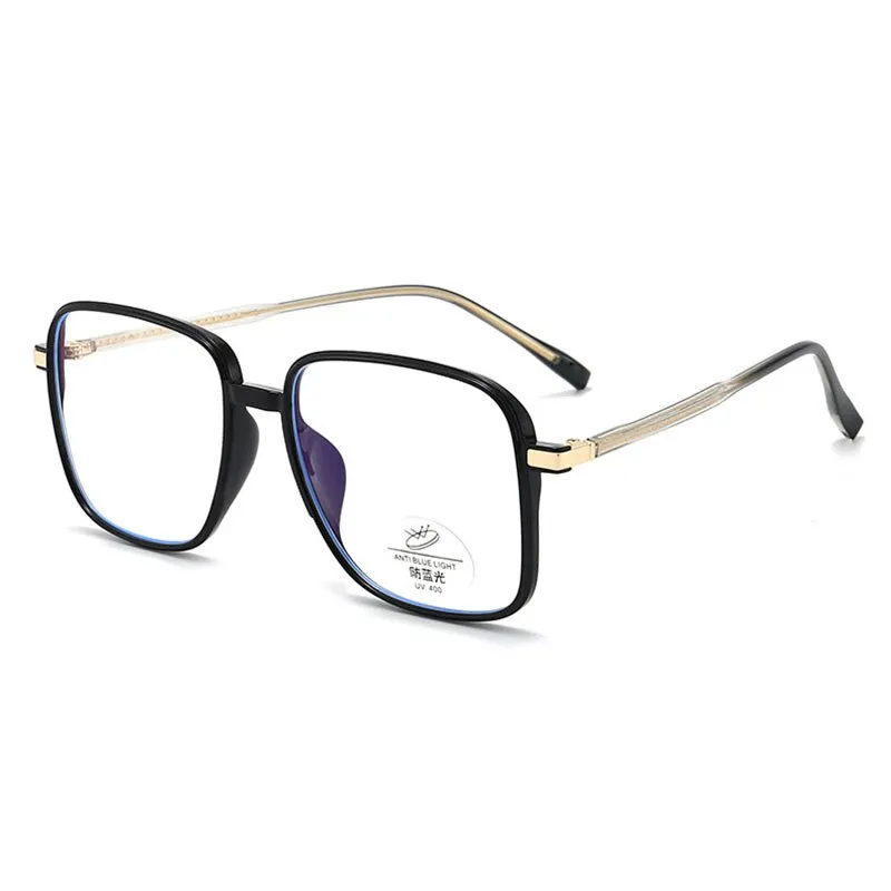 Hotony Unisex Full Rim Square TR 90 Resin Frame Eyeglasses 8877