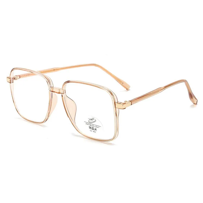 Hotony Unisex Full Rim Square TR 90 Resin Frame Eyeglasses 8877