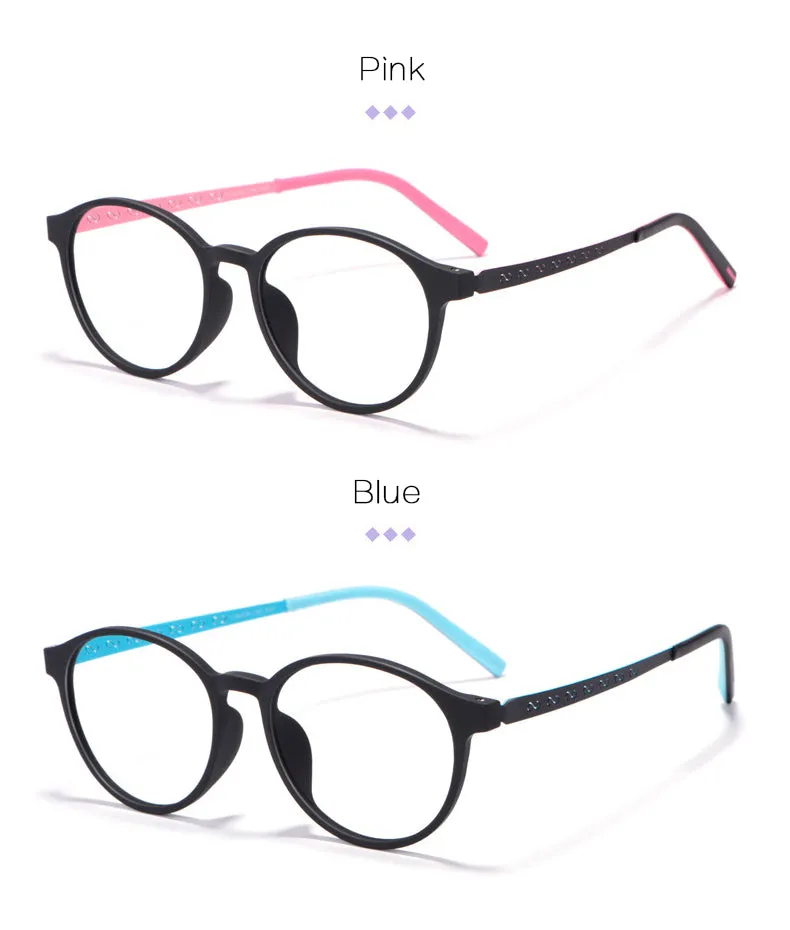 Hotony Unisex Full Rim TR 90 Resin Titantium Temple Frame Eyeglasses 8868