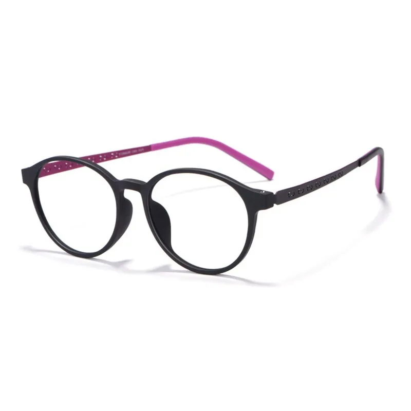 Hotony Unisex Full Rim TR 90 Resin Titantium Temple Frame Eyeglasses 8868