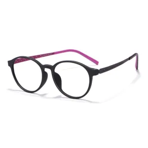 Hotony Unisex Full Rim TR 90 Resin Titantium Temple Frame Eyeglasses 8868
