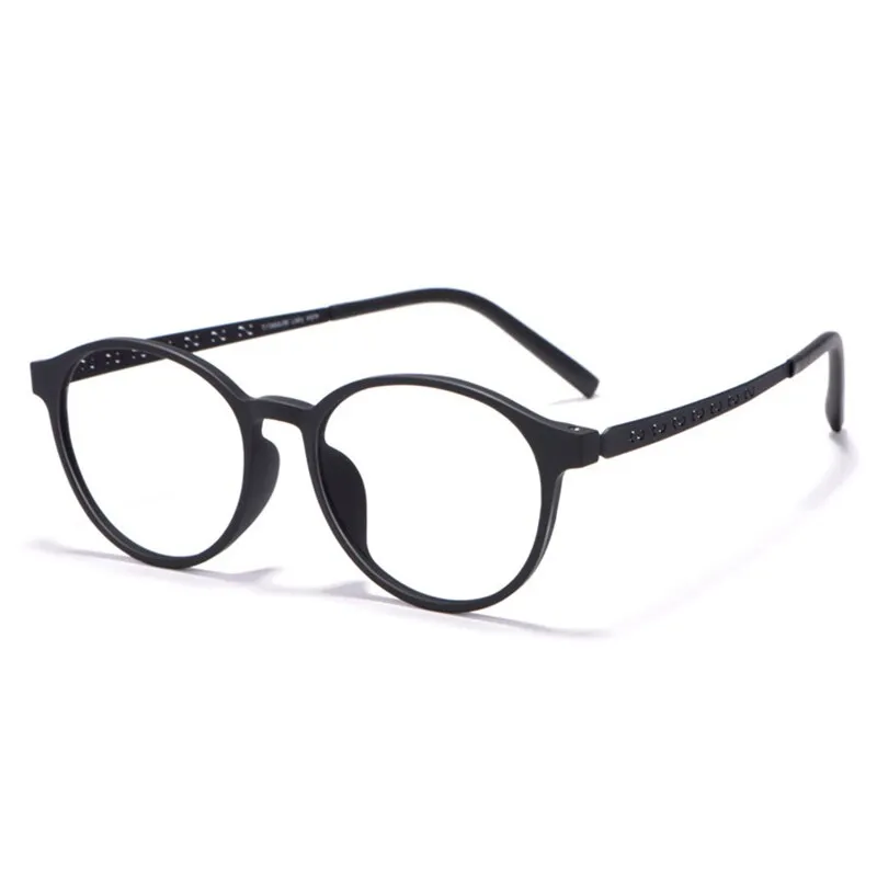 Hotony Unisex Full Rim TR 90 Resin Titantium Temple Frame Eyeglasses 8868
