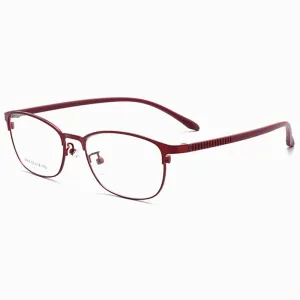 Hotony Unisex Full/Semi Rim Alloy Frame Eyeglasses 2516