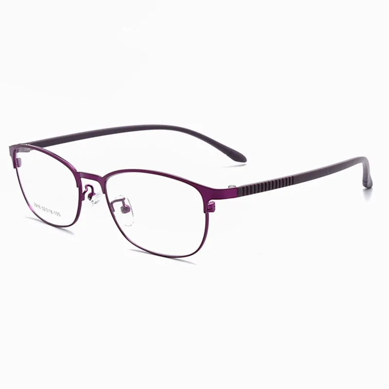 Hotony Unisex Full/Semi Rim Alloy Frame Eyeglasses 2516