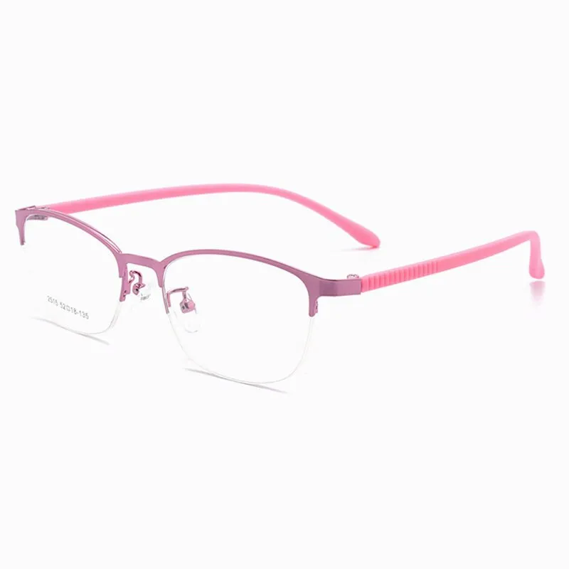 Hotony Unisex Full/Semi Rim Alloy Frame Eyeglasses 2516