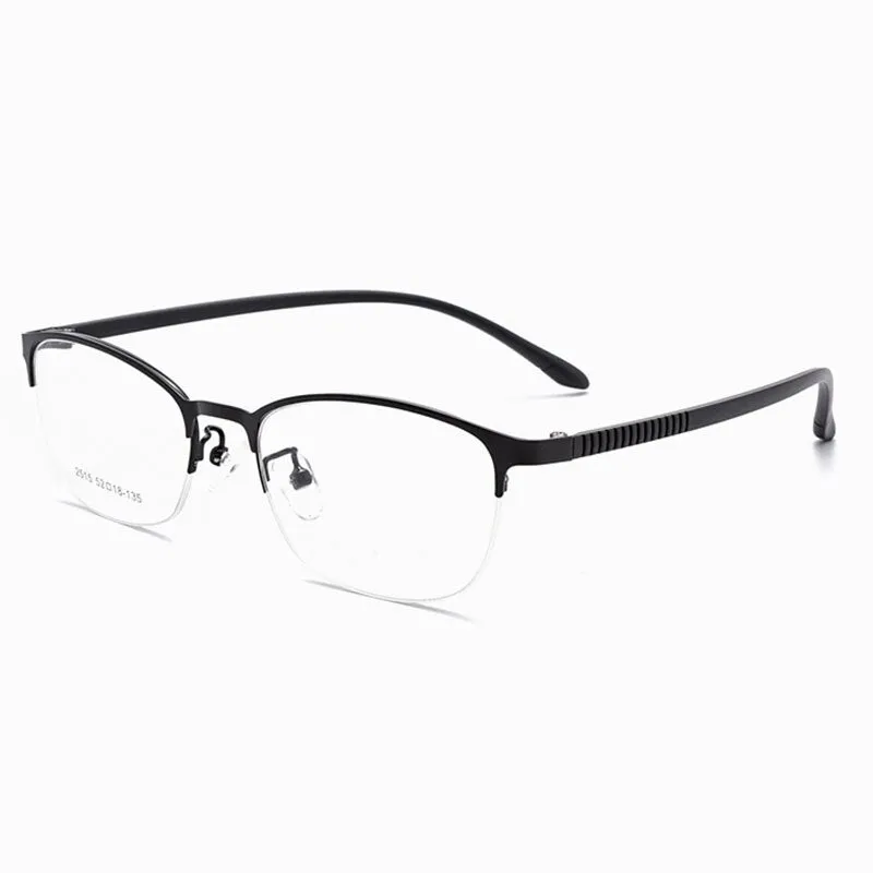 Hotony Unisex Full/Semi Rim Alloy Frame Eyeglasses 2516