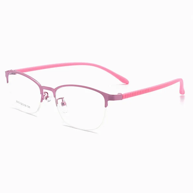 Hotony Unisex Full/Semi Rim Alloy Frame Eyeglasses 2516