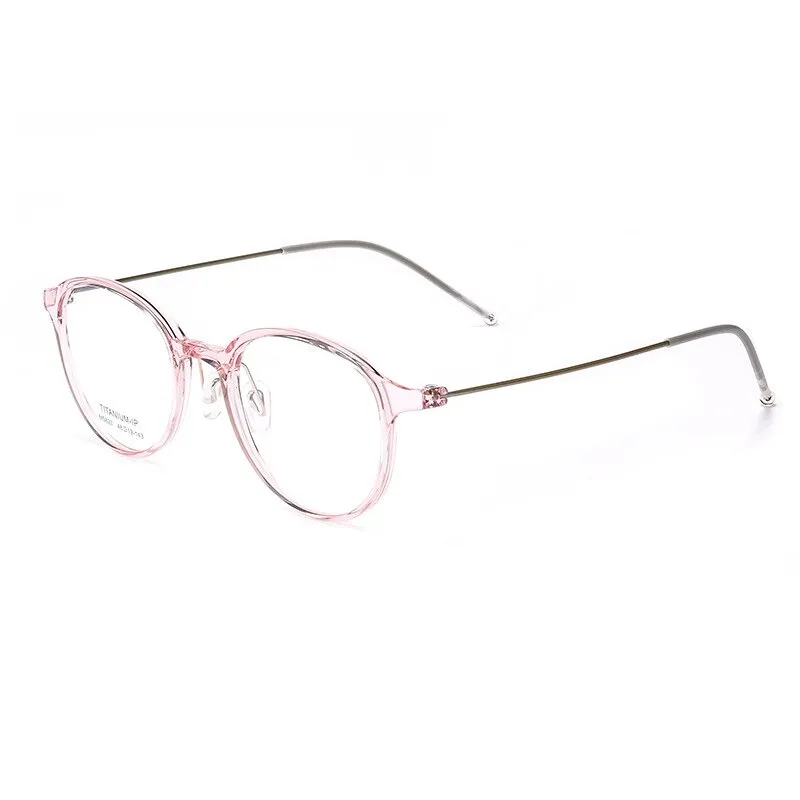 Hotony Women's Full Rim Round Square Acetate Eyeglasses 5820m